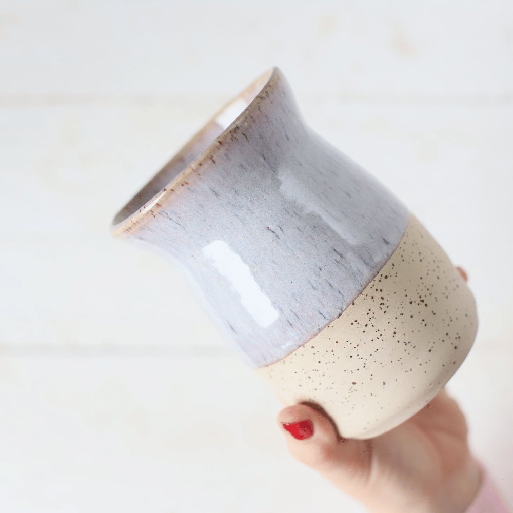 Blumenvase aus Steinzeug – Bild 4