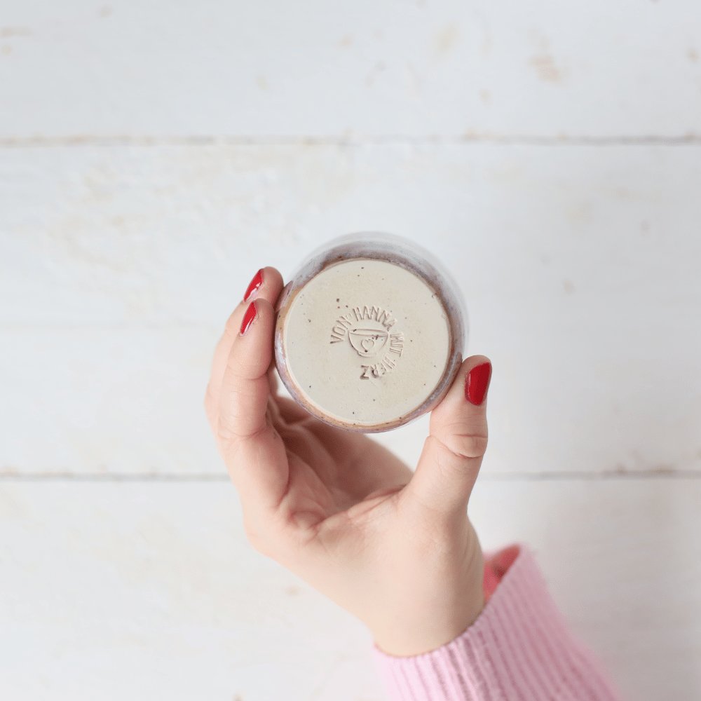 Kleiner Becher aus Steinzeug – Bild 4
