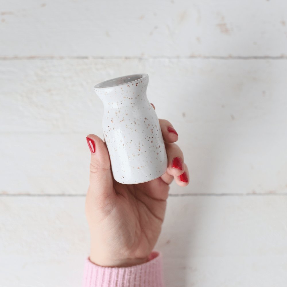 Kleine Vase aus Steinzeug – Bild 4
