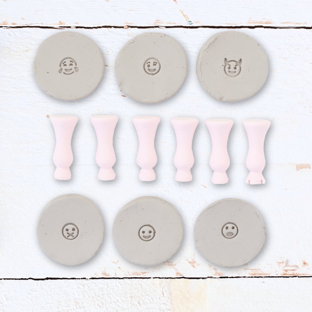 Stempel Set Gesichter
